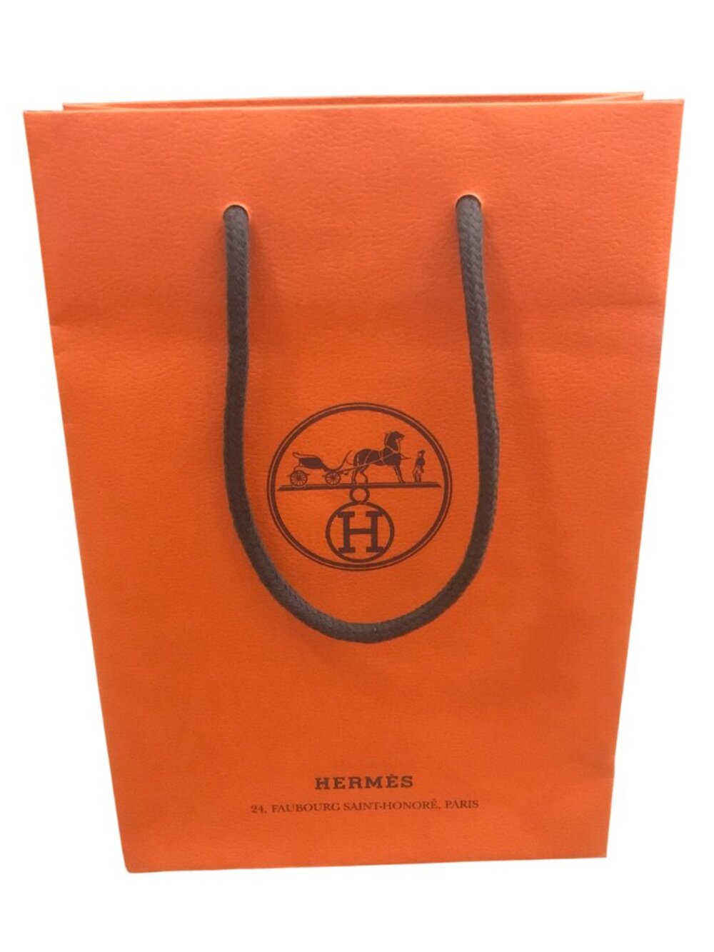 Hermes Authentic Paper Bag Packaging Small Medium Shopping Bag